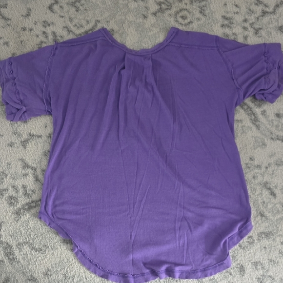 We The Free Lavender Button-Up Top - Picture 2 of 3